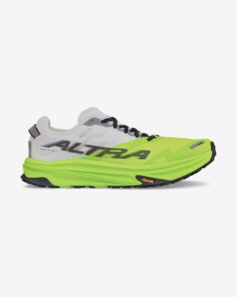 Zapatillas Altra Mont Blanc Carbon blanco verde lima