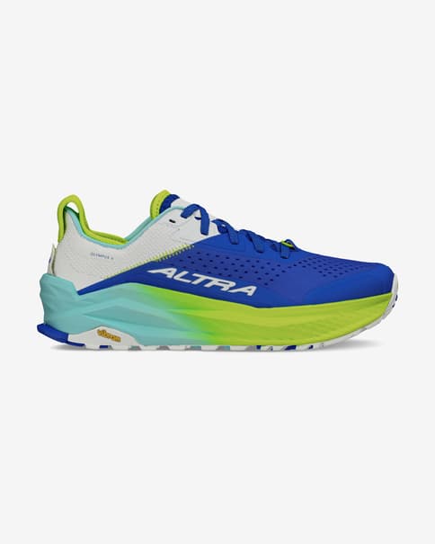 Zapatillas Altra Olympus 6 azul verde lima