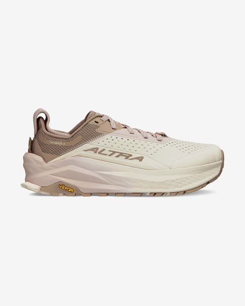 Zapatillas Altra Olympus 6 beige rosa mujer