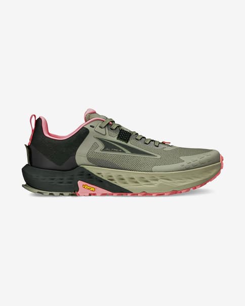 Zapatillas Altra Timp 5 verde oliva rosa mujer