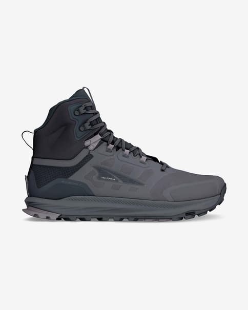 Altra Lone Peak 9 Waterproof Mid Stiefel schwarz/dunkelgrau