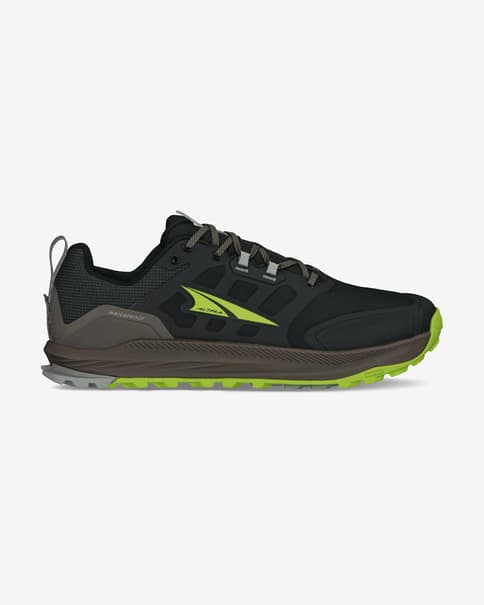 Zapatillas Altra Lone Peak 9 Waterproof Low negro verde lima