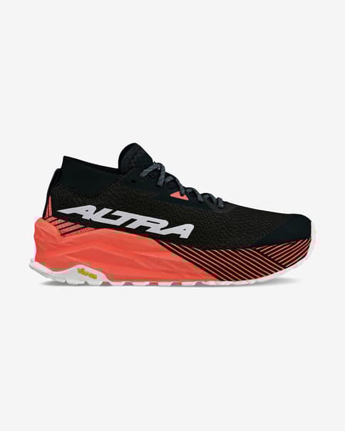 Zapatillas Altra Olympus 275 negro rojo coral mujer