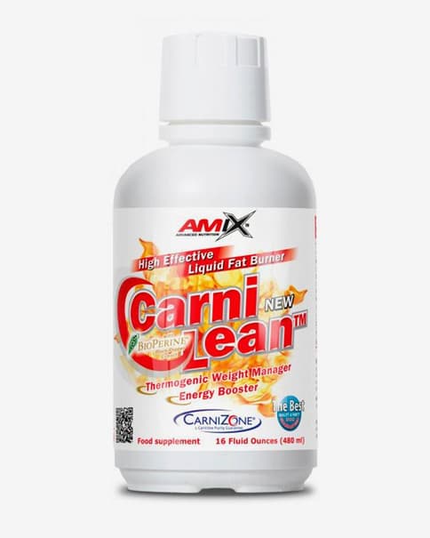 Botella Amix CarniLean sabor naranja 480 ml