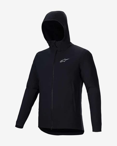 Chaqueta con capucha Alpinestars A-Dura negro mate