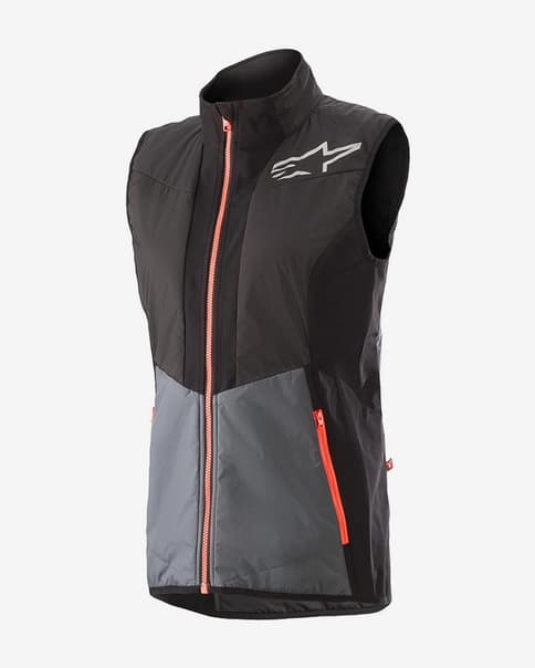 Chaleco Alpinestars Stella Denali 2 gris fluor negro