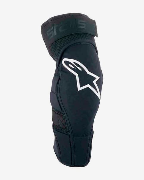 Rodillera Alpinestars A-Impact Plasma negro oscuro blanco