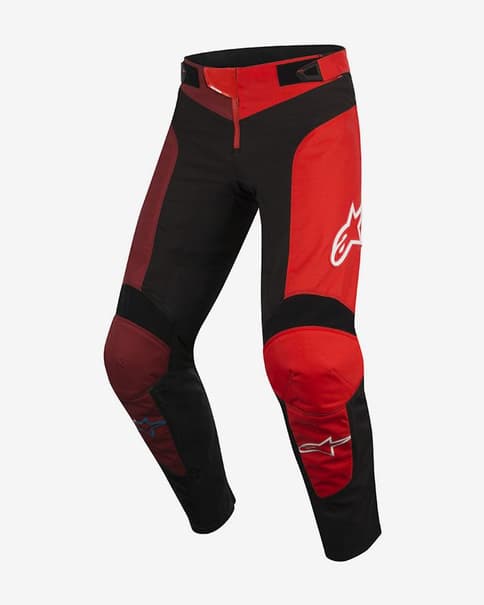 Pantalón largo Alpinestars Youth Vector sin badana rojo negro blanco infantil