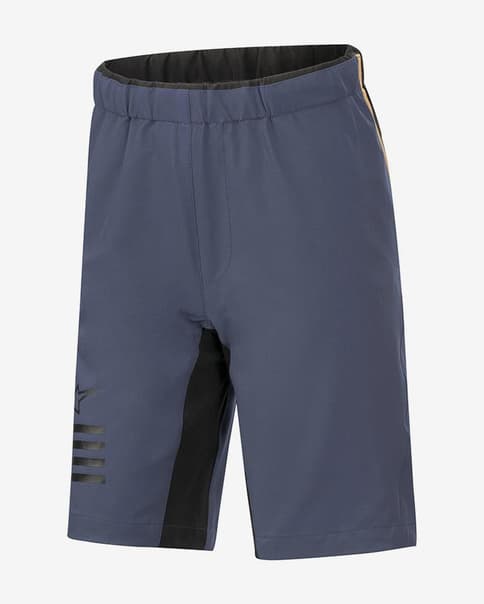Pantalón corto Alpinestars Youth Alps 4.0 sin badana azul oscuro negro infantil