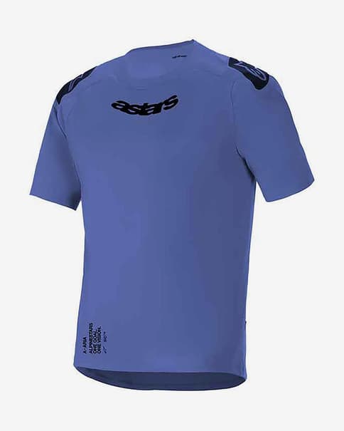 Maillot Alpinestars A-Aria Polartec Elite manga corta azul
