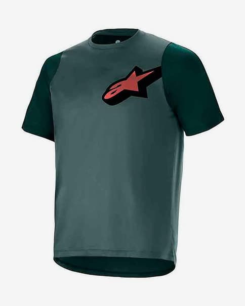 Maillot Alpinestars A-Dura Lipan manga corta verde
