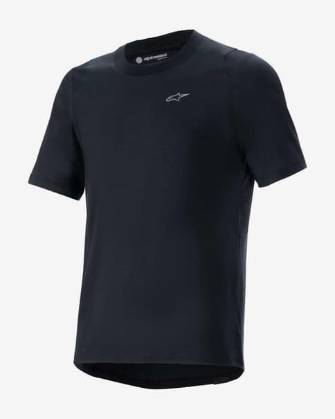 Maillot Alpinestars A-DURA Dri Wool manga corta negro
