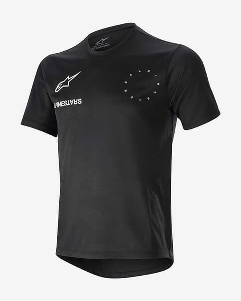 Maillot Alpinestars Alps Topo manga corta negro