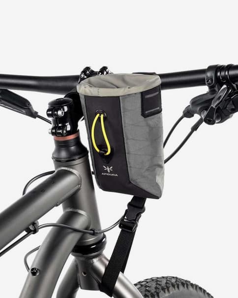 Bolsa de manillar Apidura Backcountry Food Pouch 0.8L gris