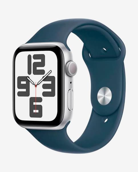 Apple Watch SE GPS 44 mm + Bracelete desportivo azul tempestade