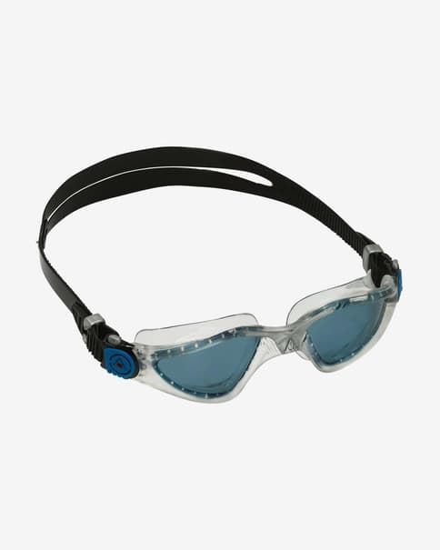 Gafas de natación Aqua Sphere Kayenne negro con lentes transparentes azul