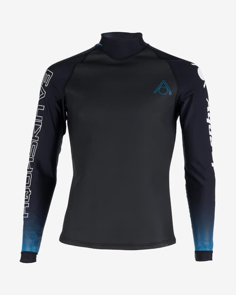 Koszulka neoprenowa Aqua Sphere Aquaskin 3 czarno-niebieska