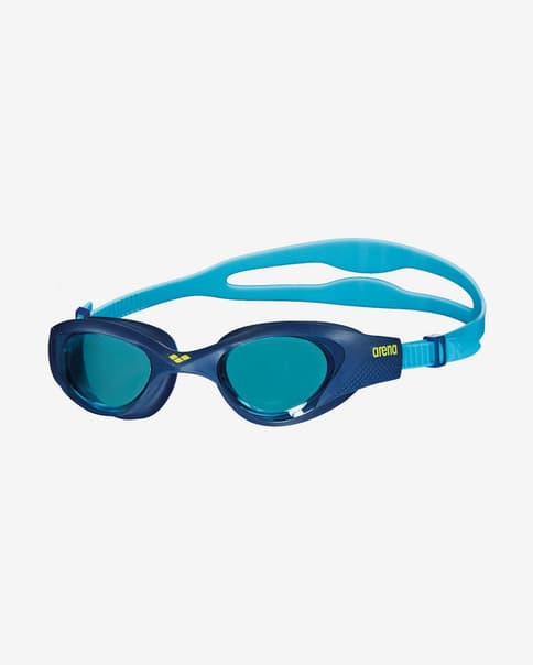 Gafas de natación Arena The One azul marino con lentes transparentes azul infantil