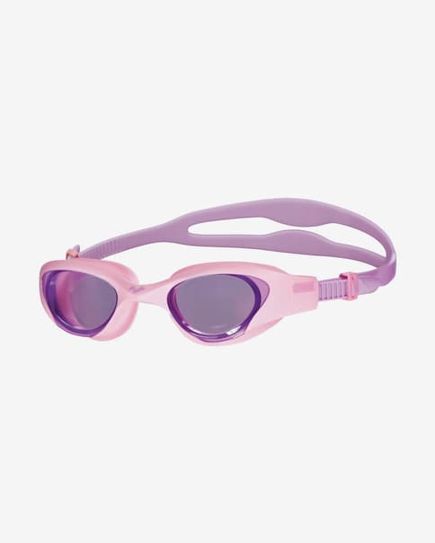 Schwimmbrille Arena The One rosa Flieder mit transparenten Gläsern lila Kind