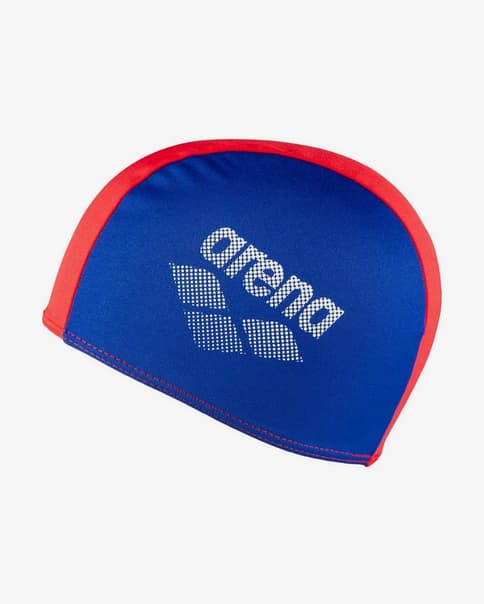 Gorro de natación Arena Polyester II naranja rojo infantil