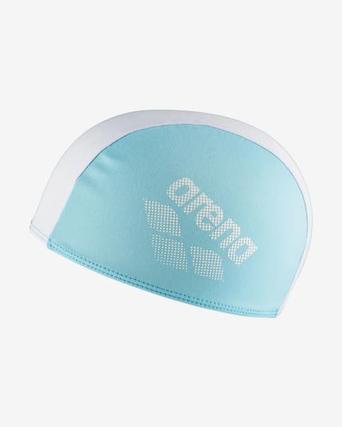 Gorro de natación Arena Polyester II azul blanco bebé