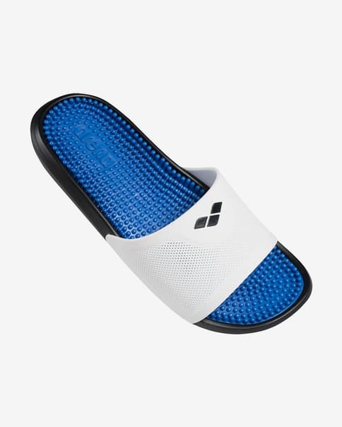 Chanclas Arena Pool Marco blanco azul negro