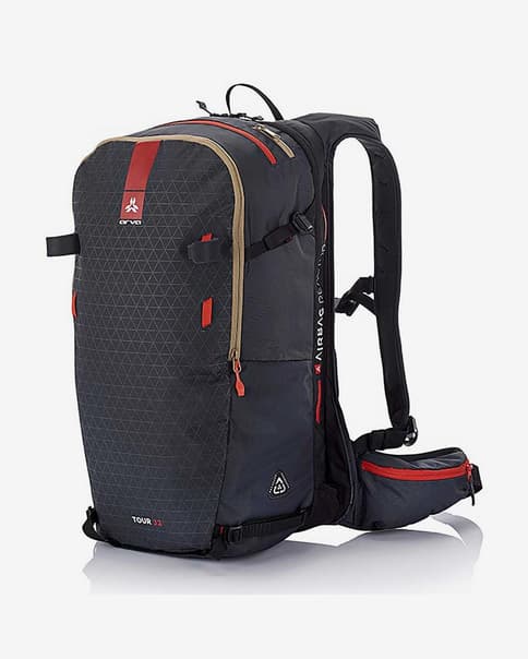 Mochila con airbag ARVA Tour 32L gris oscuro