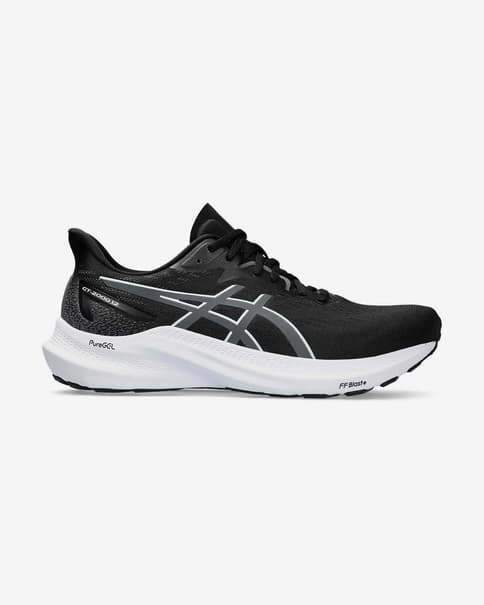 ASICS GT-2000 12 Laufschuhe schwarz/grau