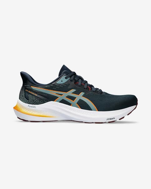 ASICS GT-2000 12 Laufschuhe dunkelblau/orange