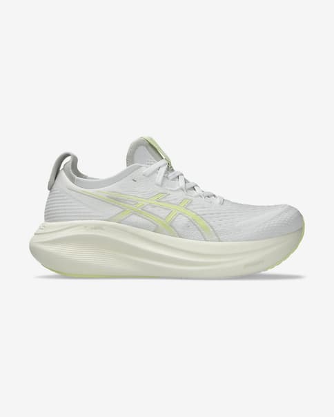 ASICS GEL-Nimbus 27 Laufschuhe weiß/gelb