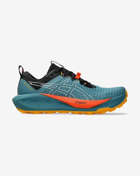 ASICS Gel-Trabuco 13 schoenen blauw rood oranje
