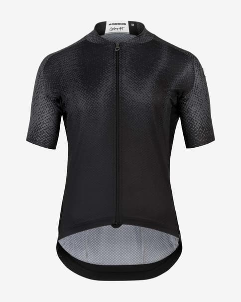 Maillot Assos Mille GT C2 EVO Heat Map manga corta gris negruzco
