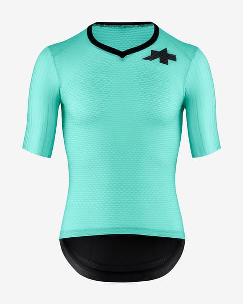 Maillot Assos Equipe RSR S11 manga corta verde turquesa