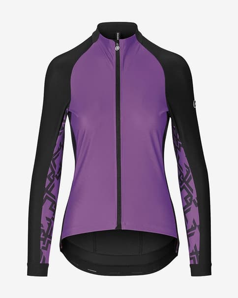 Chaqueta Assos Uma GT Spring lila negro mujer