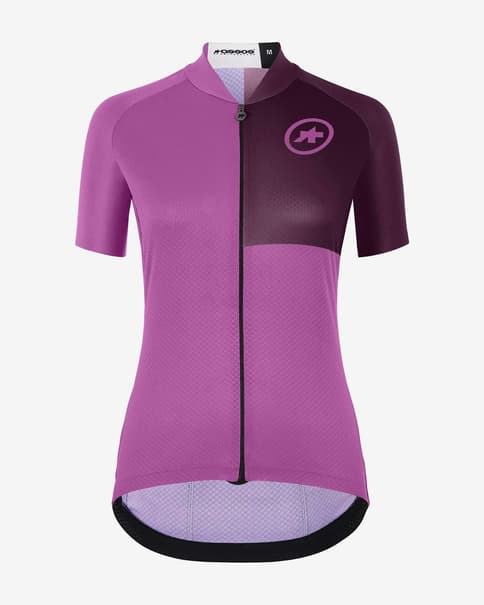 Maillot Assos Uma GT C2 EVO Stahlstern manga corta lila mujer