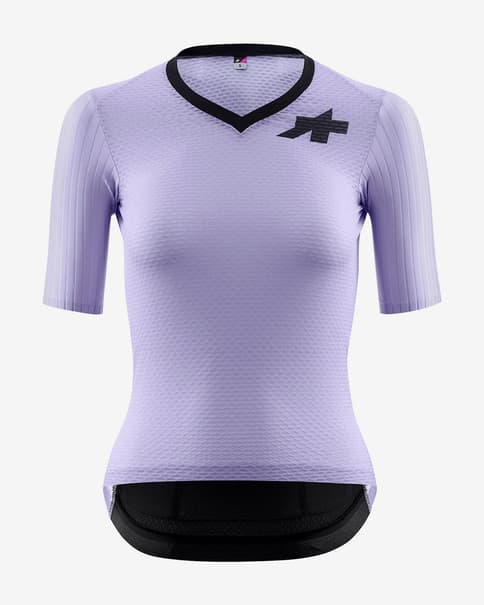 Maillot Assos Dyora RSV S11 manga corta violeta mujer