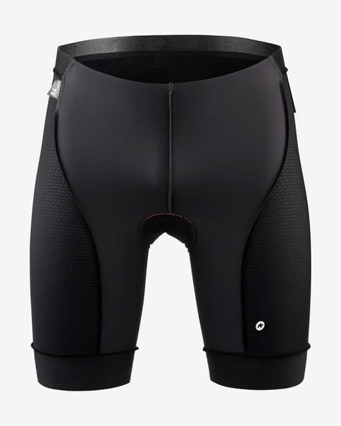 Culote sin tirantes Assos Urban Liner gris oscuro negro
