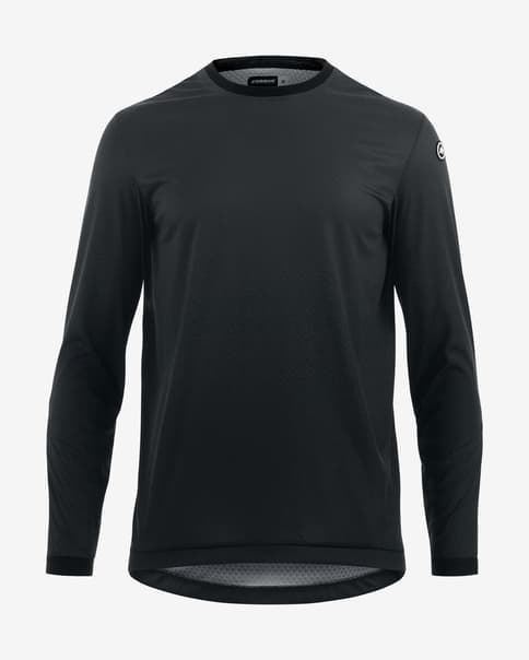 Maillot Assos Trail T3 Zodzilla manga larga gris oscuro