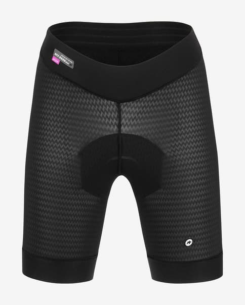 Culote interior sin tirantes Assos Trail Tactica T3 negro mujer