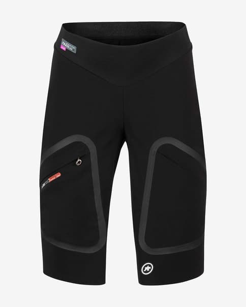 Pantalón corto Assos TRAIL Tactica T3 Cargo sin badana negro mujer