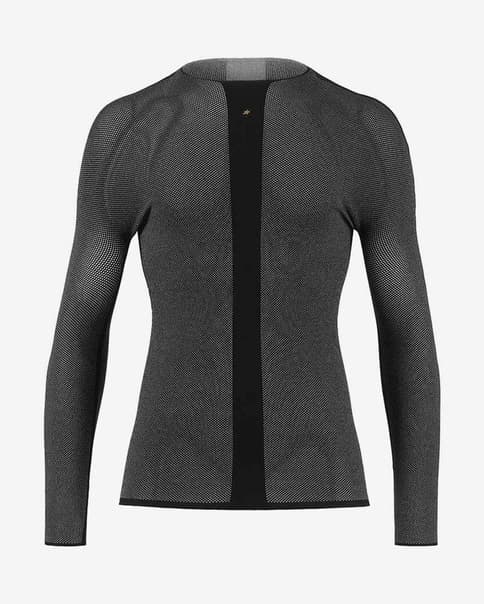 Camiseta interior Assos Assosoires GTO DermaSensor Spring Fall manga larga negro