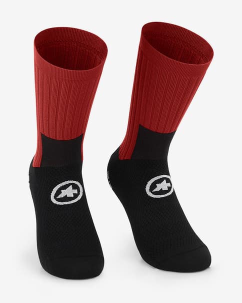 Calcetines Assos Tactica T5 rojo negro