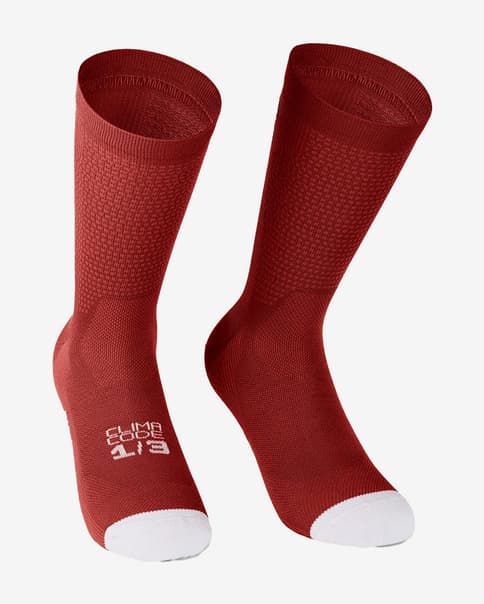 Calcetines Assos Endurance S11 rojo intenso