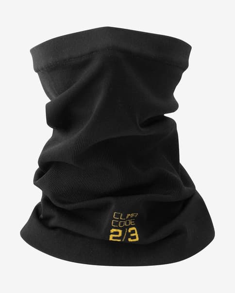 Tubular Assos Neck Warmer negro mate