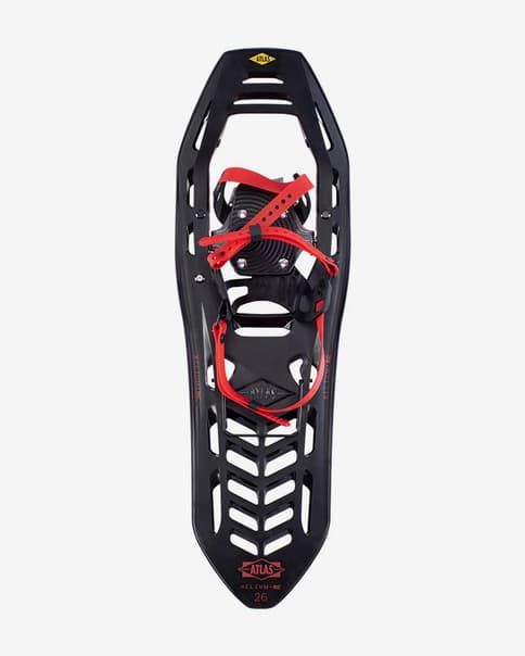 Atlas Helium Backcountry Snowshoes Black Red (Pair)