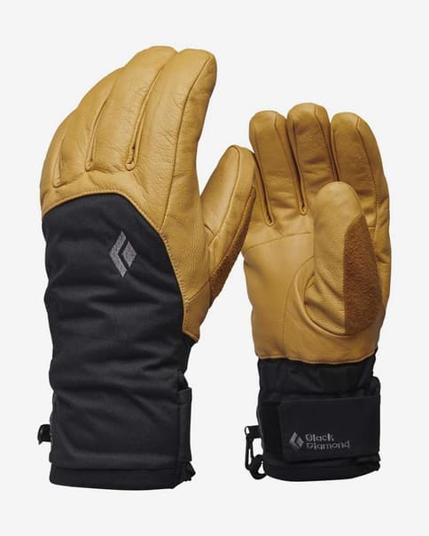 Handsker Black Diamond Legend GORE-TEX herre gul sort