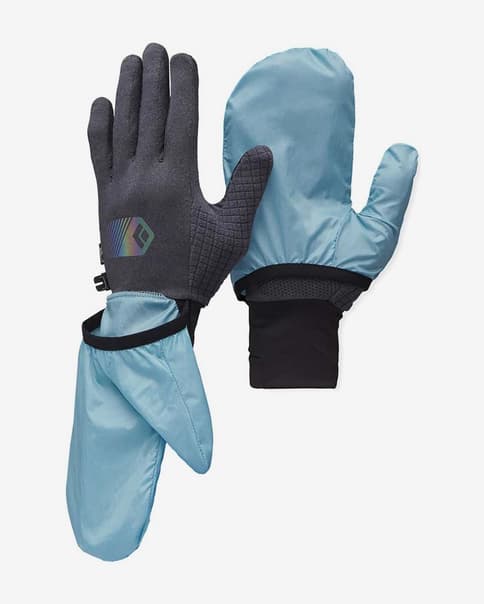 Manoplas Black Diamond Deploy Wind Hood azul negro