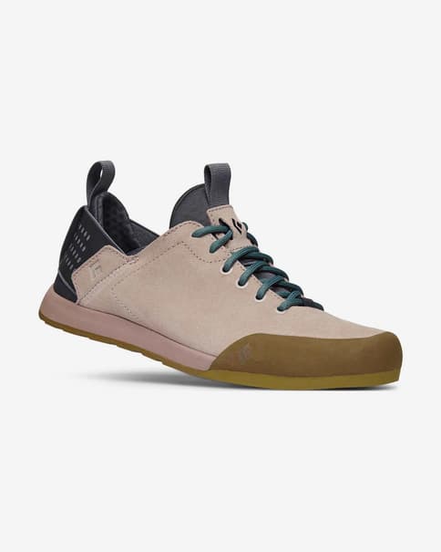 Zapatillas Black Diamond Session Suede beige rosáceo mujer