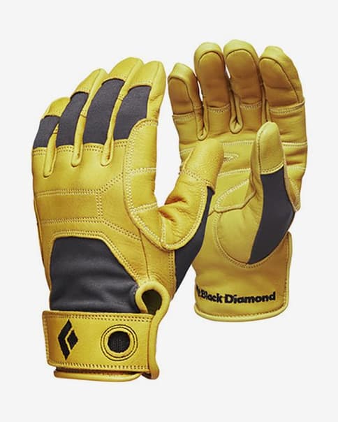 Guantes Black Diamond Transition amarillo gris