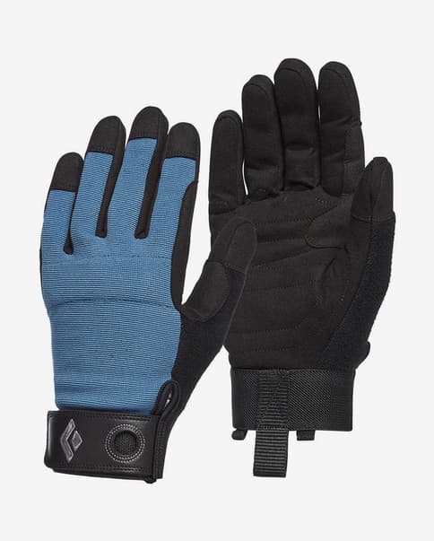 Guantes Black Diamond Crag negro azul